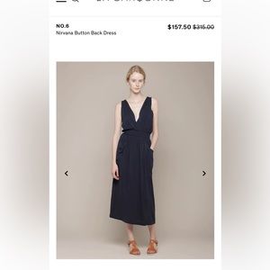 No. 6 Nirvana Silk Back-Button Dress in white-and-black floral sz 3